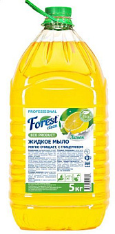 FOREST CLEAN Жидкое мыло "Лимон" 5 кг Мыло FOREST CLEAN Жидкое мыло "Лимон" 5 кг