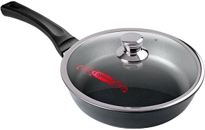 РОССИЯ Сковорода 260/70мм Классик пласт/руч. с кр. (п/у), с2652а