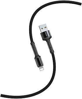 SMARTBUY (iK-512-S26b) S26 Lightning черный.,3 А,PD,нейл.,1м Кабель