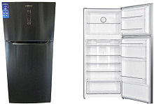 SNOWCAP CUP NF 512 BI 479 л черный/ нержавеющая сталь Холодильник