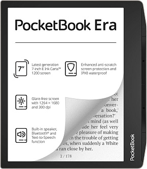 POCKETBOOK 700 ERA 32Gb Stormy Sea (серебристый) (PB700K3-1-WW) Электронная книга