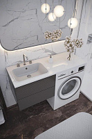 PAOLA Bella 1200 L Белый Раковина-столешница подвесная на стиральную машину