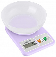 LUMME LU-SC1360 лиловый аметист (40913) весы кухонные