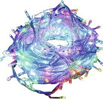 ECOLA N4RM05ELC 220V IP44 Бахрома 5x0.5м 135Led RGBW разноцветный Светодиодная гирлянда