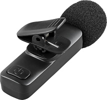 DEFENDER (64137) Talky-137 wrls, черный, на прищепке, 1шт Микрофон DEFENDER (64137) Talky-137 wrls, черный, на прищепке, 1шт