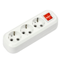 SMARTBUY (SBE-16-3-00-ZS) колодка 3 гнз. 16а/3,5квт, c заземлением колодка