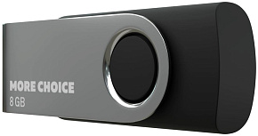 MORE CHOICE (4610196407512) MF8-4 USB 8Gb 2.0 Black Флэш-накопитель