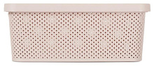 HOBBY LIFE HL041261P Ящик для хранения DIAMOND розовый 13л с крышкой Система хранения вещей
