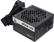 ACCORD Блок питания ATX 550W ACC-W550P 80+ white (20+4pin) APFC 120mm fan 6xSATA RTL