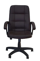 ЯРКРЕСЛА Кр64 ТГ ПЛАСТ ЭКО3 (экокожа шоколад) Кресло компьютерное