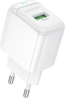 BOROFONE (6941991113789) BAS42A 1USB 3.0A QC3.0 18W White СЗУ