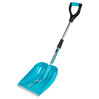 PALISAD Лопата для уборки снега пластиковая Luxe, 270 х 310 х 760 - 960 мм, телескопический черенок 615005 Лопата