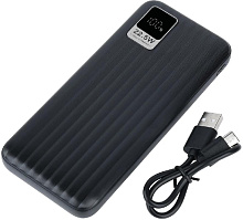 PERFEO (PF_E1469) WATERFALL - 10000 mAh Black Зарядное устройство