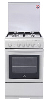 DE LUXE 5040.31Г (951400) бел. Плита газовая