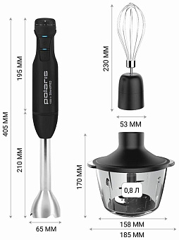 POLARIS PHB 1510GL Silent черный