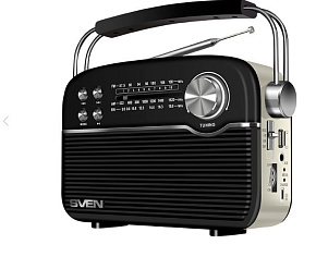 SVEN SRP-500 черный Радиоприемник