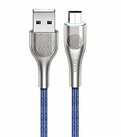 HOCO (6931474744913) X59 USB (m)-microUSB (m) 1.0м - синий Кабель microUSB