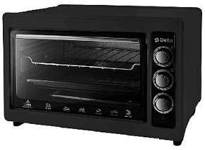 DELTA D-0123 черная Духовка