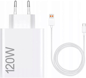 XIAOMI 120W HyperCharge Combo (Type-A) EU (BHR9462EU) Сетевое зарядное устройство