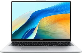 HUAWEI 16" MateBook D16 MCLG-X Core i5 13420H/16Gb/512Gb SSD/UHD/No OS/Silver (53014QLA)