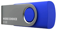 MORE CHOICE (4610196407611) MF32-4 USB 32GB 2.0 Blue Флэш-накопитель