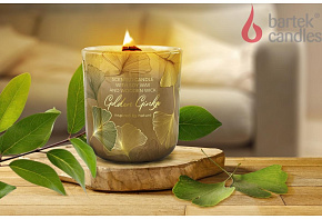 BARTEK Золотой гинко (Golden Ginko) 150гр в стакане Свеча