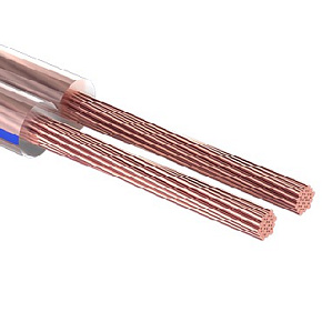 REXANT (01-6206-3) 2Х1,50 мм2, прозрачный, бухта 100 м Кабель акустический
