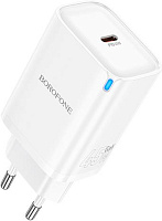 BOROFONE (6941991117527) BA86A 1Type-C 3.0A PD 45W быстрая зарядка , White СЗУ