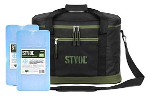 STVOL STK04 40 литров+аккумулятор холода 900 г. 2 шт. (SRB04+SAC03 2шт.) Сумка-холодильник