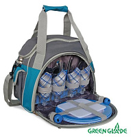 GREEN GLADE Набор для пикника 3207 30пр 10л Аксессуары для туризма и посуда