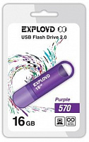 EXPLOYD 16GB 570 пурпурный [EX-16GB-570-Purple] USB флэш-накопитель