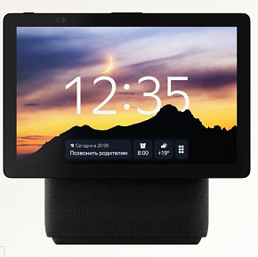 ЯНДЕКС YNDX-00055BLK Станция Дуо Макс с Zigbee, модель (черный) Колонка