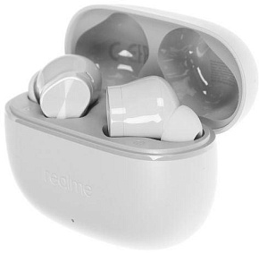 REALME Наушники Buds T200 Lite, Bluetooth, внутриканальные, серый [6941764454507] TWS наушники