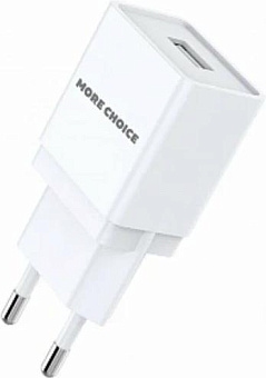 MORE CHOICE (4627151190921) NC33i 1USB 1A для 8-pin White СЗУ