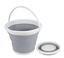 РЫЖИЙ КОТ Ведро складное круглое RFB-10, 10 литров (003918) Ведро
