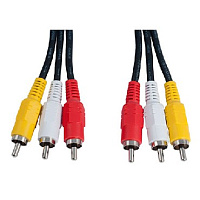 PERFEO (R3104) 3XRCA - 3XRCA 3 м Аудио-видео шнур PERFEO (R3104) 3XRCA - 3XRCA 3 м