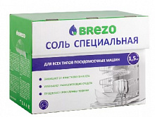 BREZO 97008 Специальная соль для посудомоечной машины 1500 г. Соль для посуд.машины