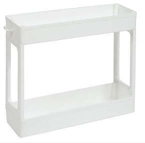 VIOLET 2-х ярусная узкая (белый) 760206 Этажерка