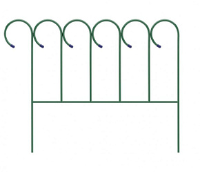 RUSSIA Заборчик Садово-парковый Барашек 0,7х0,9м 65041 Заборы декоративные