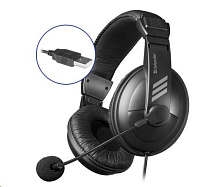 DEFENDER (63752) GRYPHON 750U USB НАУШНИКИ - ГАРНИТУРА DEFENDER (63752) GRYPHON 750U USB