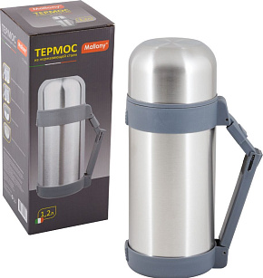 MALLONY Термос нерж. сталь SF-1200, 1,2л (073003) Термос