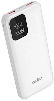 PERFEO (PF_E2074) - 10000 mAh/LED QC3.0/Type-C/2,белый Повербанк