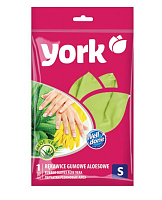 YORK резиновые с экстрактом Алоэ (S) 092160 Перчатки
