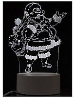 ENERGY Светильник декоративный EN-NL 25 3D дед Мороз (106258) Светильники ночники