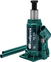 СИБРТЕХ Домкрат гидравлический бутылочный, 10 т, 190-370 мм 50806