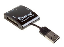 SMARTBUY (SBR-713-K) черный Устройство чтения карт памяти