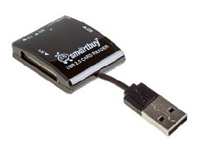 SMARTBUY (SBR-713-K) черный Устройство чтения карт памяти