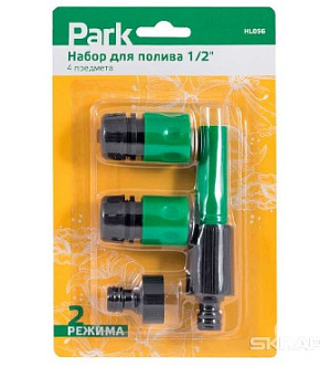 PARK HL056 набор для полива 1/2" 4 пр. (330103) Система полива