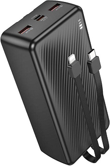 BOROFONE (6941991116476) BJ57B 30000mAh 2USB 2.4A 22,5W+PD 20W , Black Зарядное устройство