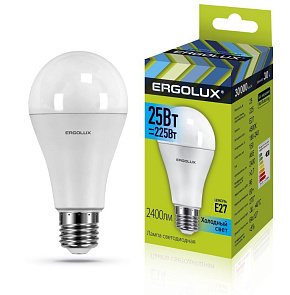 ERGOLUX (14236) LED-A65-25W-E27-4K Лампа светодиодная